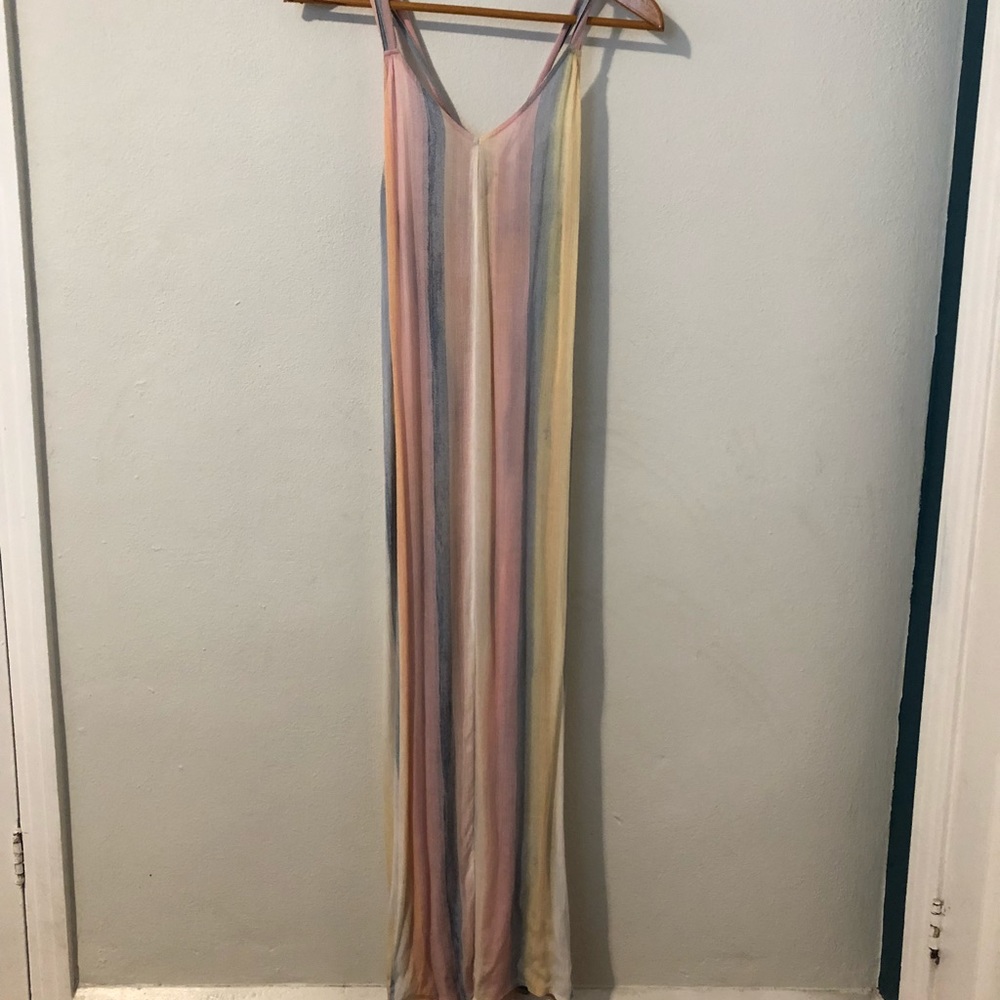 Billabong Pastel Rainbow Maxi w/ Adjustable Straps